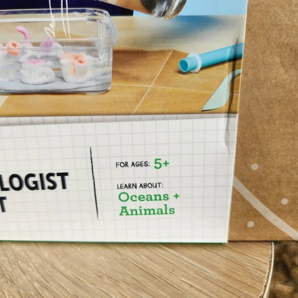 NEW KiwiCo. Kiwi Co.Marine Biologist Science Kit Biology Ocean Life coral reefs
